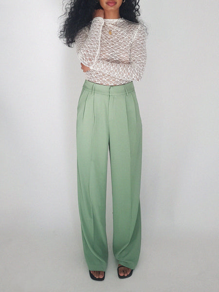 ASIZE TROUSERS // SPRING COLOR