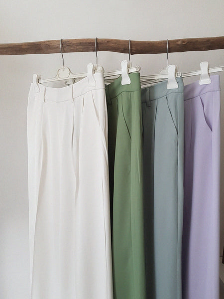 ASIZE TROUSERS // SPRING COLOR
