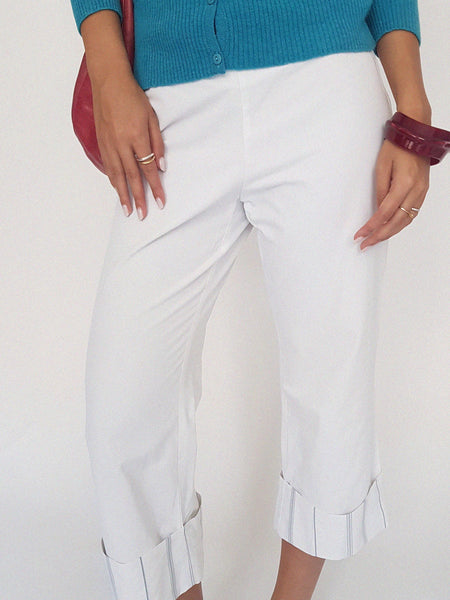 CAPRI WHITE SHORTS