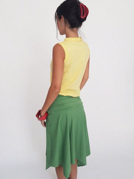 QUINCE SKIRT / green