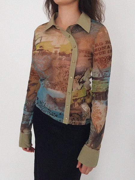 VINTAGE MESH SHIRT