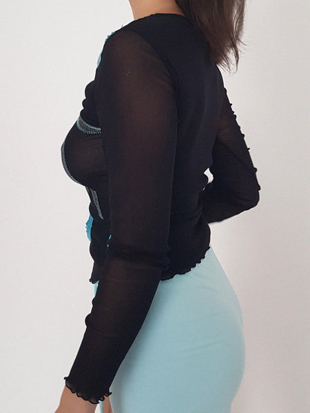 VINTAGE MESH TOP