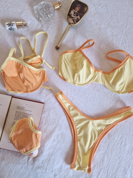 VOSS BOTTOM // duo color sunny