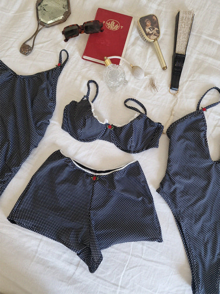 MICRO SHORTS // polka dot