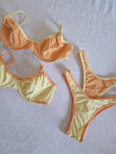 VOSS BOTTOM // duo color sunny