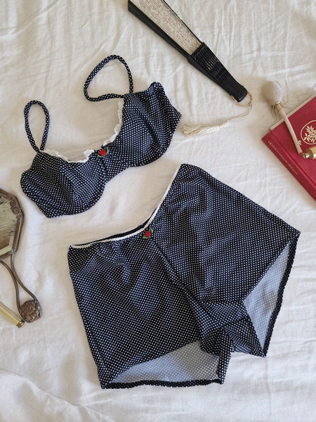 MICRO SHORTS // polka dot