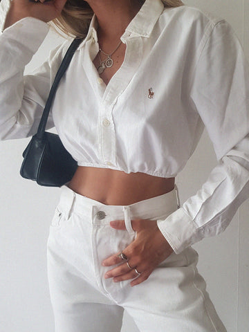 CROPPED RALPH LAUREN //