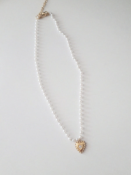 SOLO MINI HEART // stainless steal