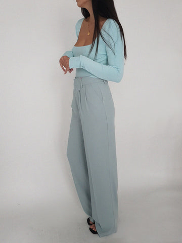 ASIZE TROUSERS // BLUE