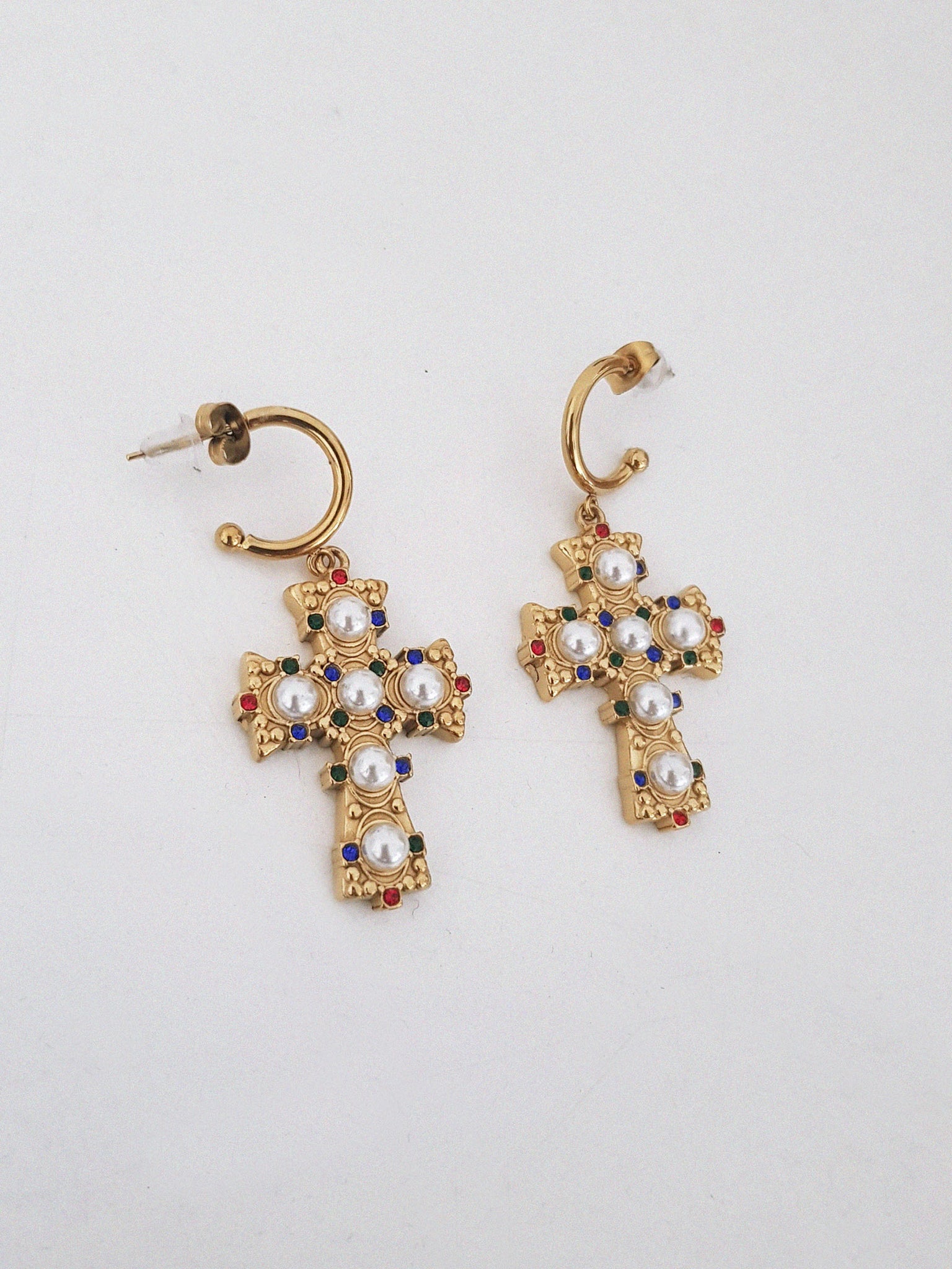 EARRING // CROSS