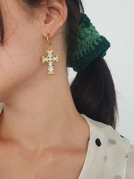 EARRING // CROSS