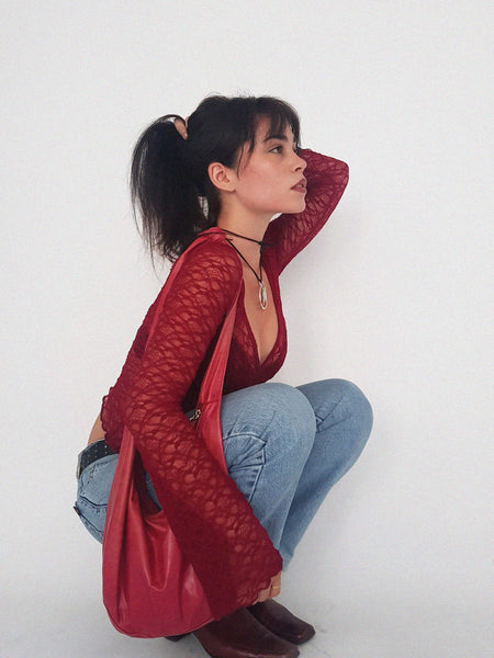 WITCH TOP // red