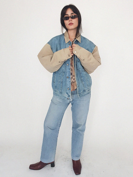 DUO DENIM COAT