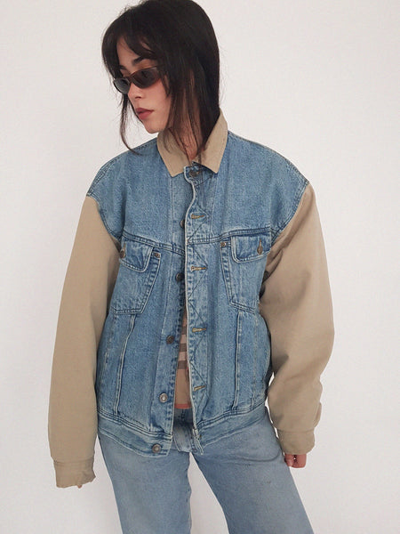 DUO DENIM COAT
