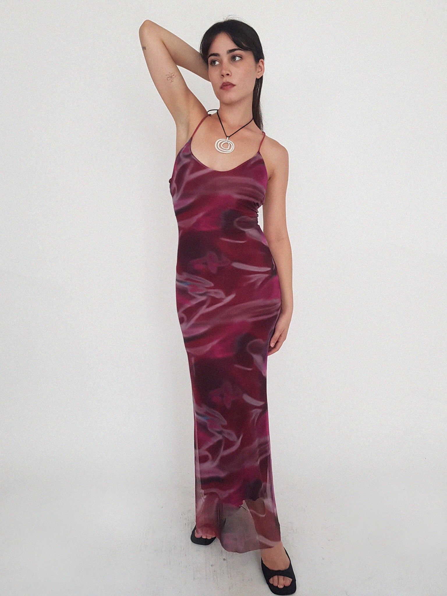 DATI DRESS bordeaux