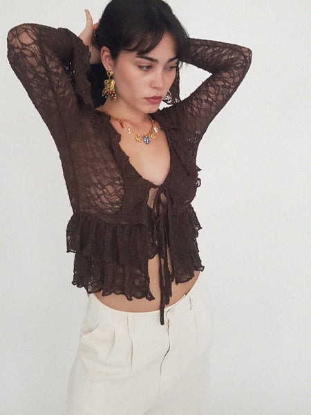 MERMAID TOP // brown