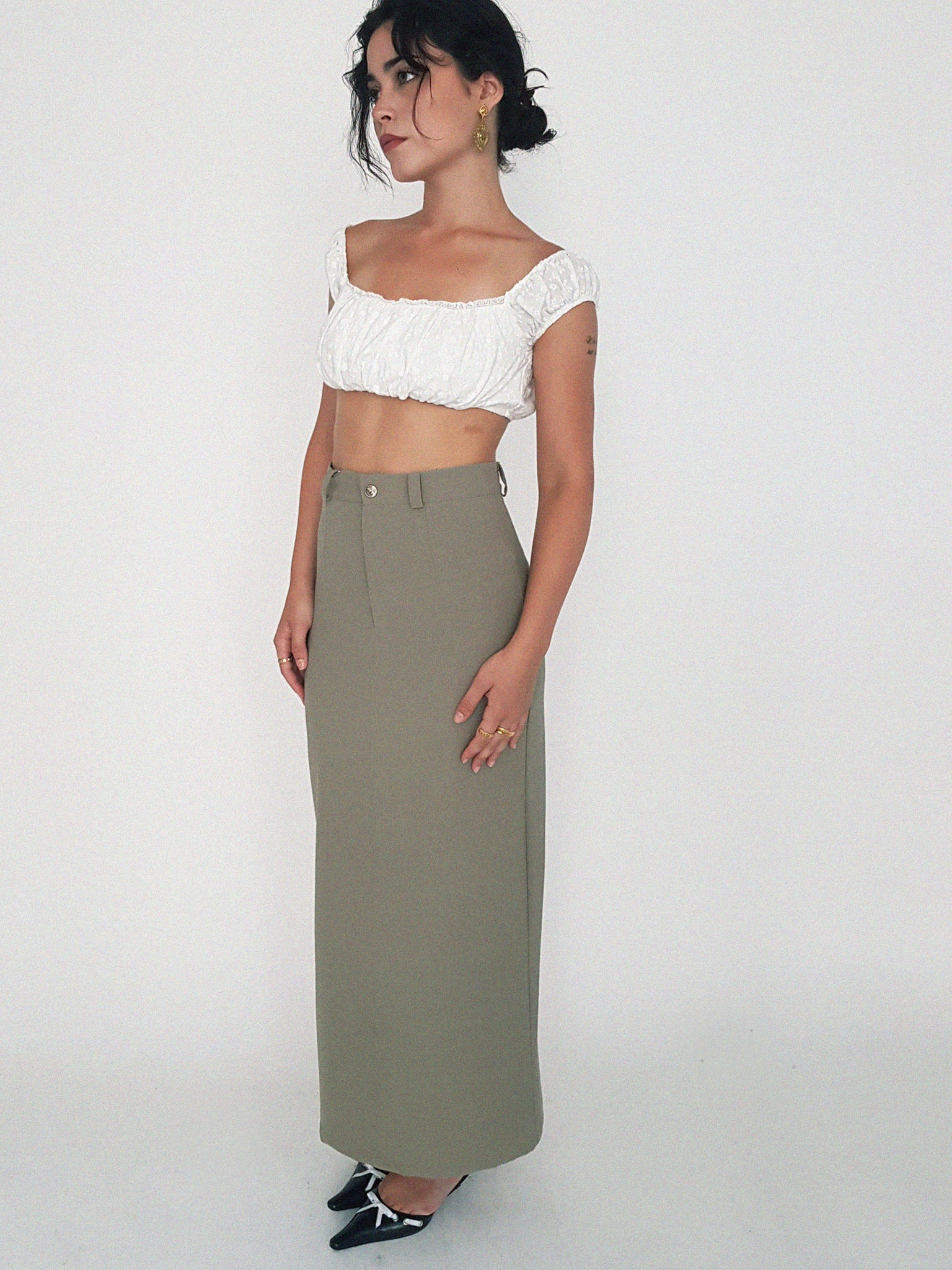 THE LONG SKIRT // stone