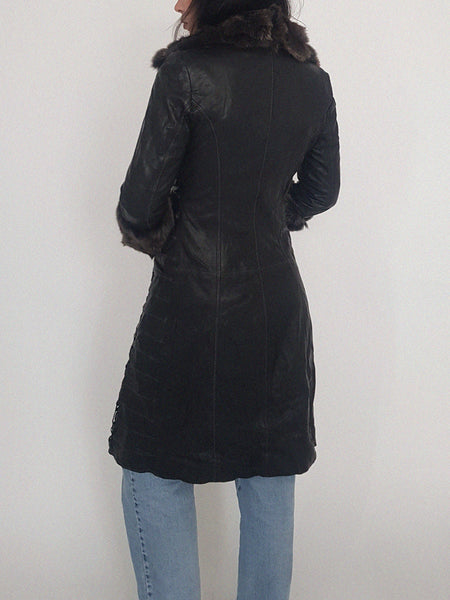 LEATHER COAT // 2009
