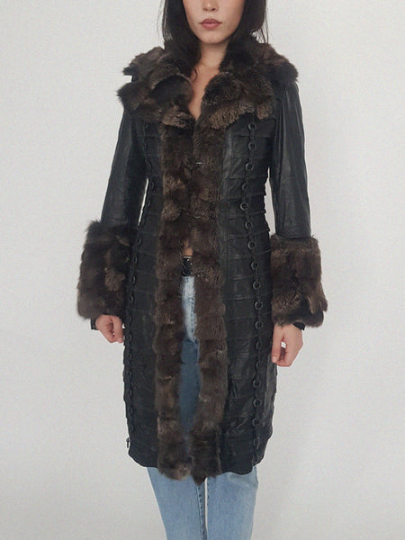 LEATHER COAT // 2009