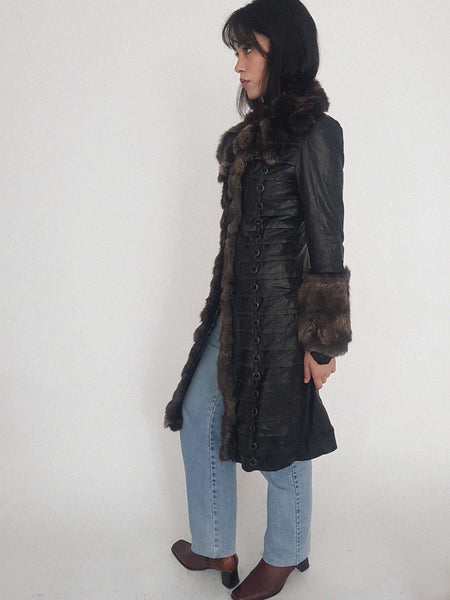 LEATHER COAT // 2009