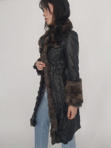 LEATHER COAT // 2009