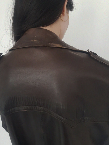 LEATHER COAT // 2025