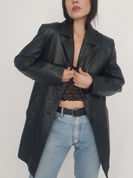 LEATHER COAT // 2010