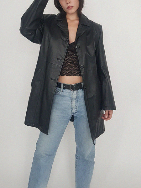 LEATHER COAT // 2010