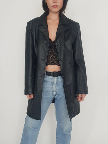 LEATHER COAT // 2010