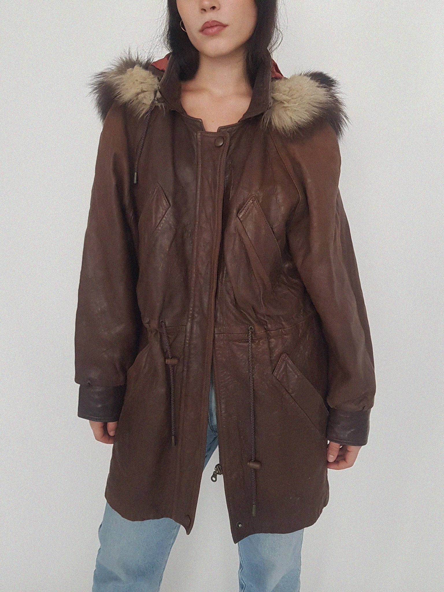 LEATHER COAT // 2018