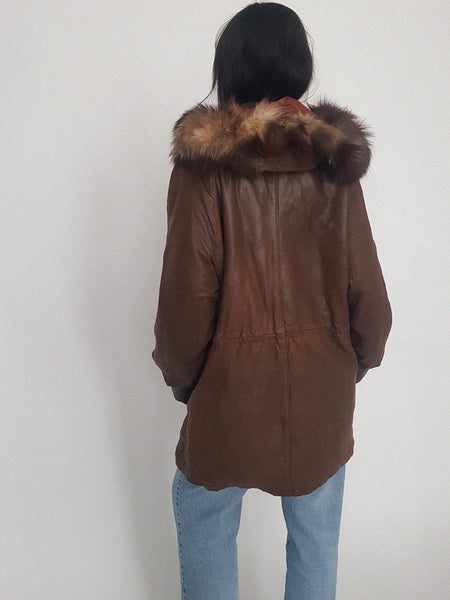 LEATHER COAT // 2018