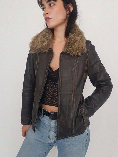 LEATHER COAT // 2011