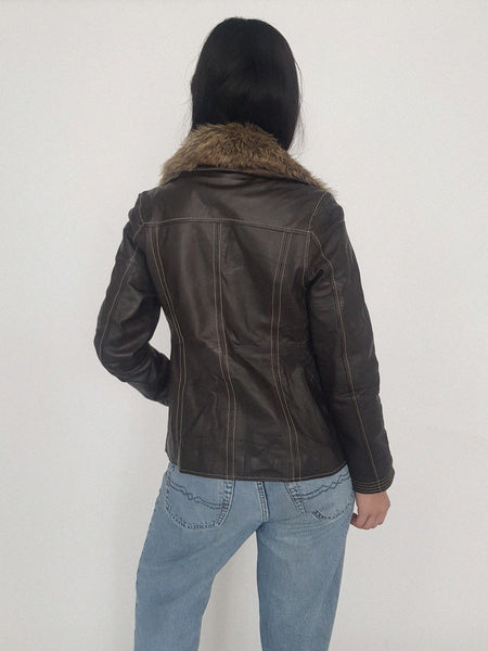 LEATHER COAT // 2011