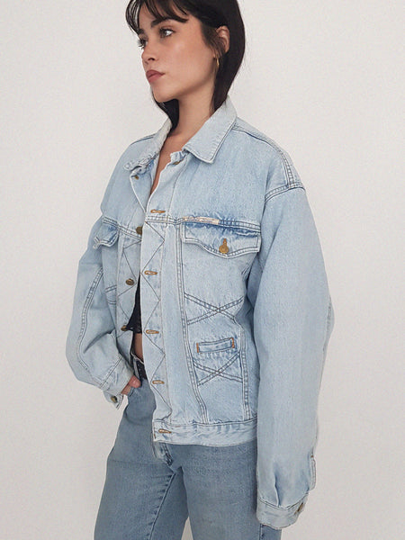 DENIM VINTAGE COAT