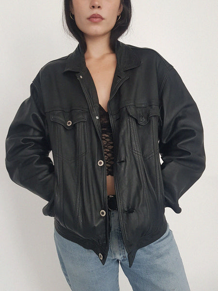 LEATHER COAT // 2013