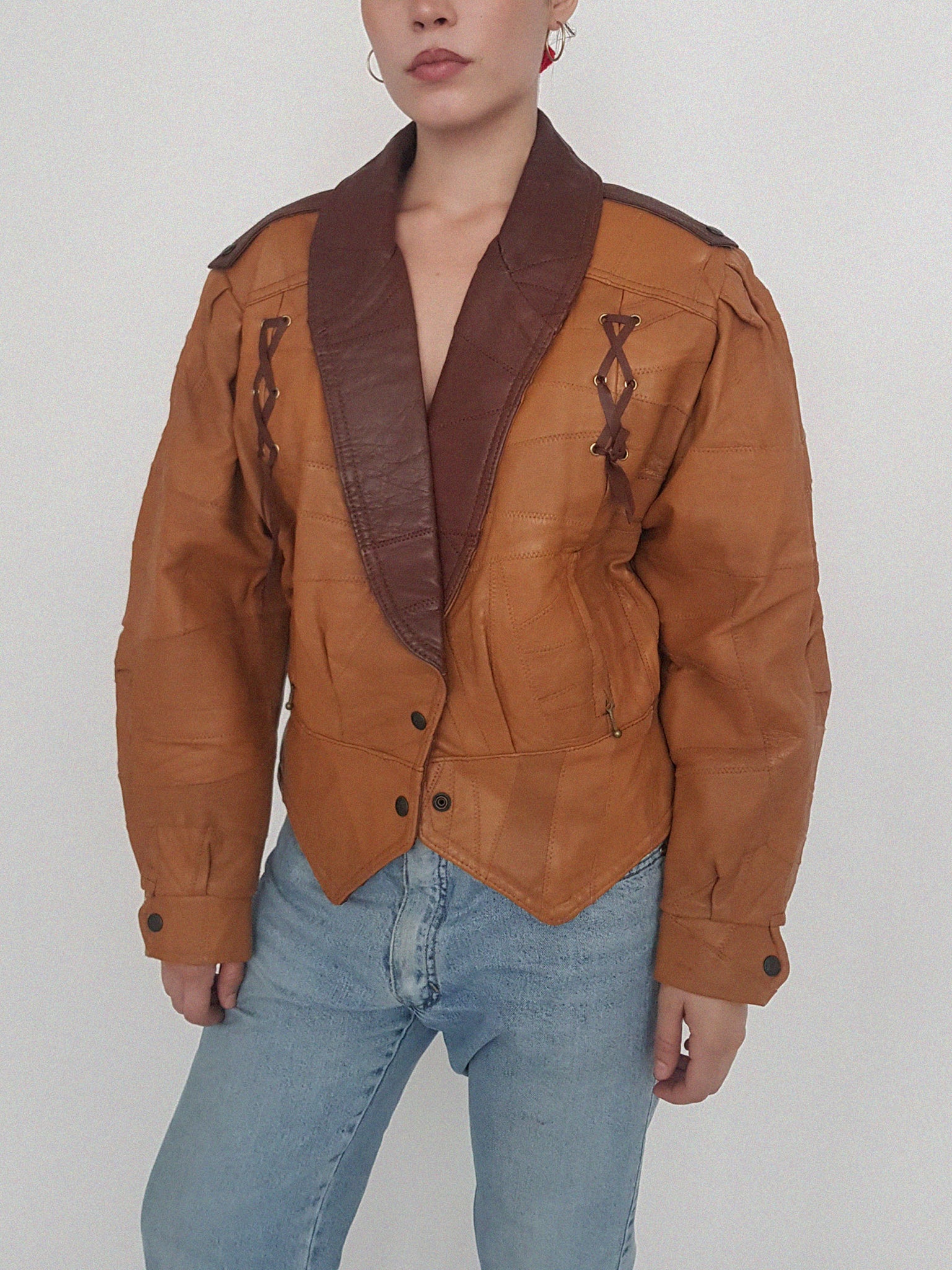 BABY LEATHER COAT // 2024