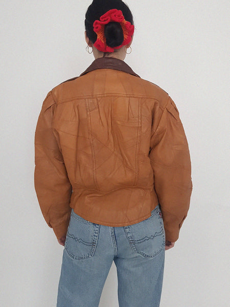 BABY LEATHER COAT // 2024