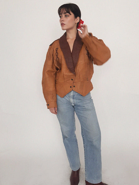 BABY LEATHER COAT // 2024