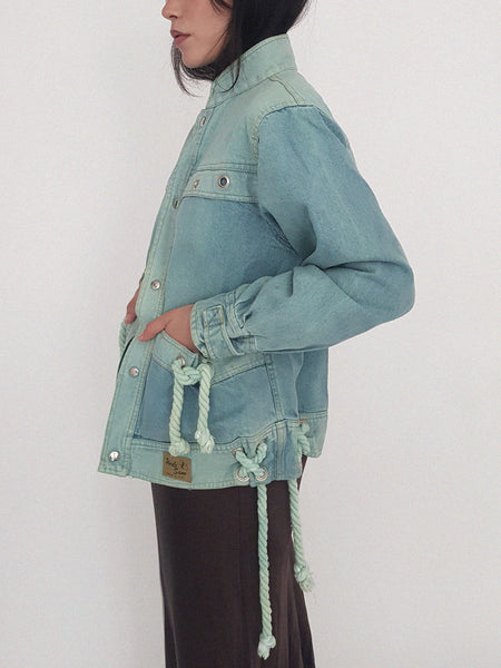 DENIM VINTAGE COAT // 2012