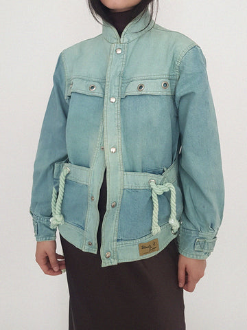 DENIM VINTAGE COAT // 2012