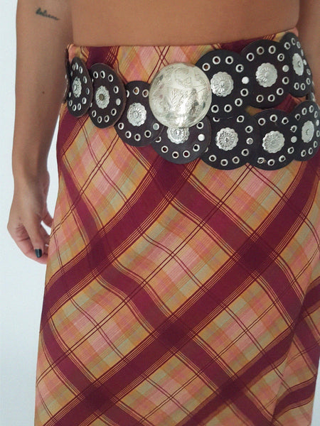 VINTAGE TRENDY LEATHER BELT