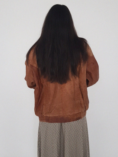 LEATHER COAT // 2028