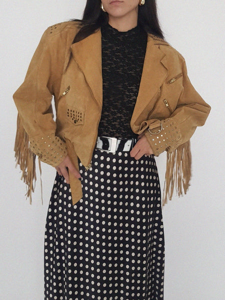 LEATHER COAT // 2029