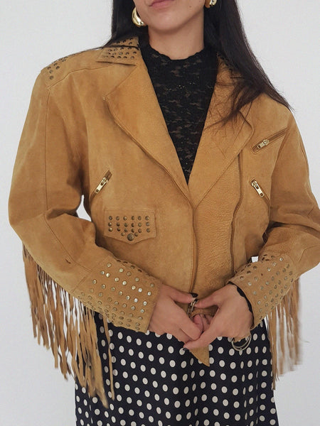 LEATHER COAT // 2029