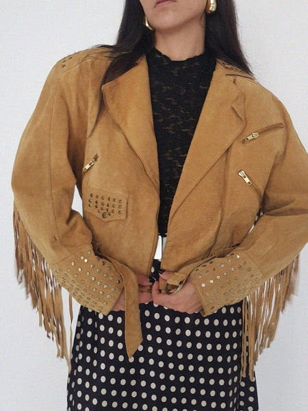 LEATHER COAT // 2029