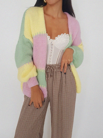 BABY COAT pastel green