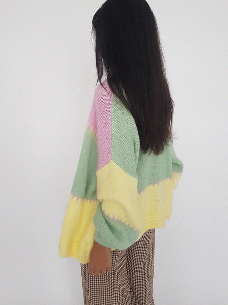 BABY COAT pastel green