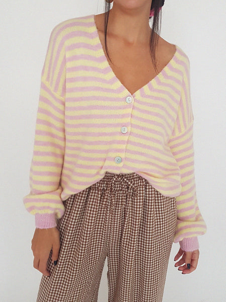 STRIPES COAT pastel