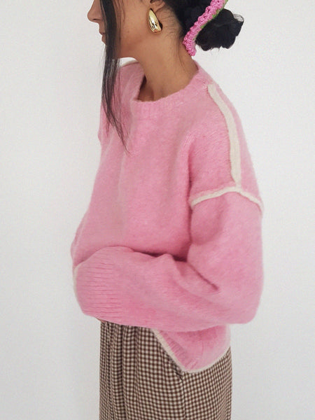 BRAND NEW KNITWEAR // PINK