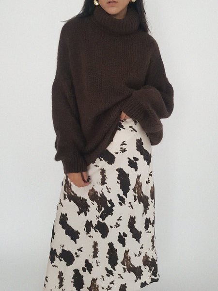 SHINNING SKIRT // COW